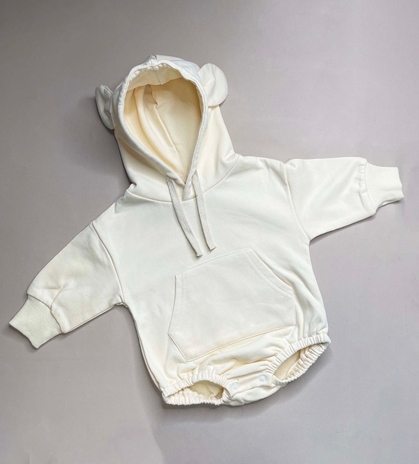 Gender Neutral Hoodie- Cream