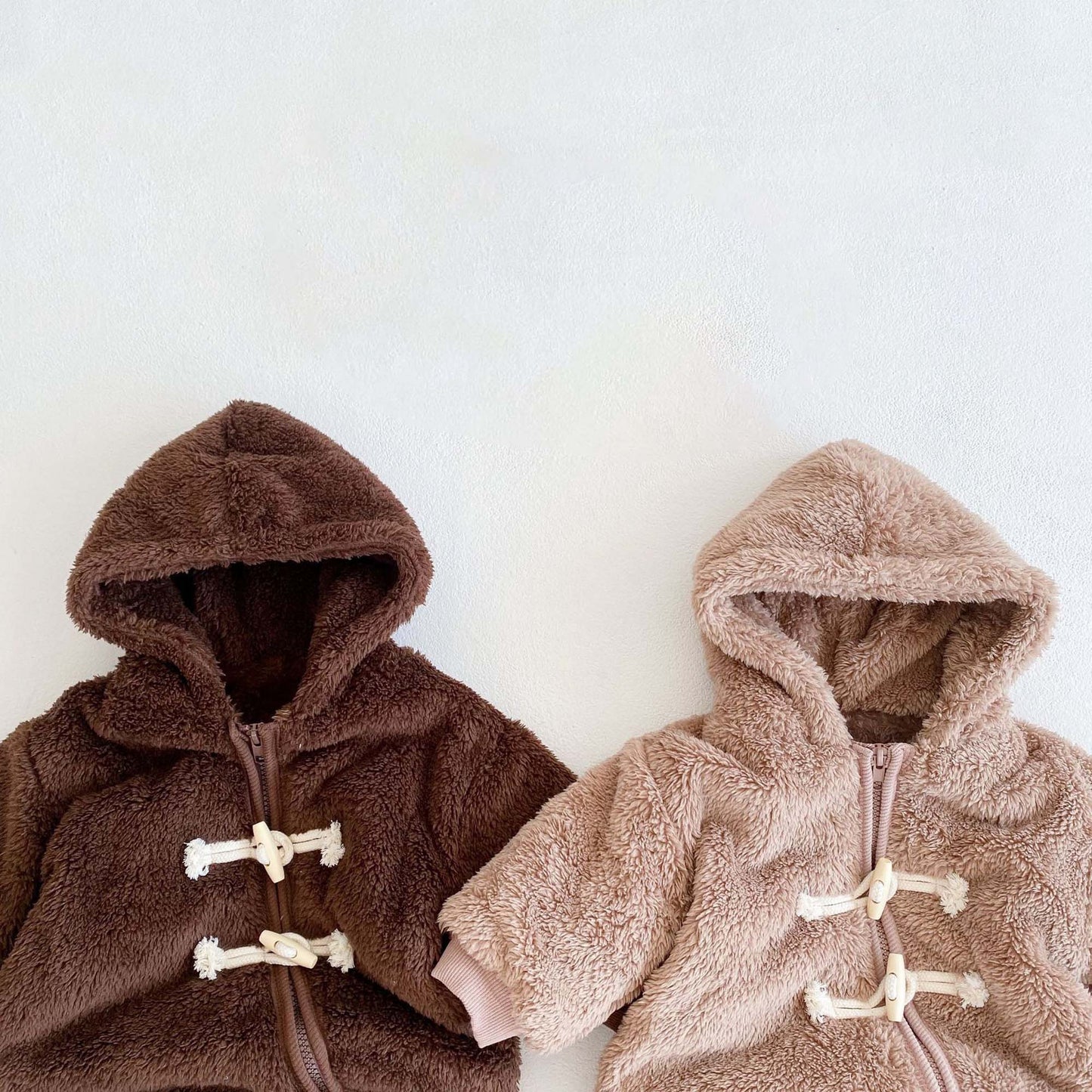 Personalized Teddy Coats- Tan/Brown