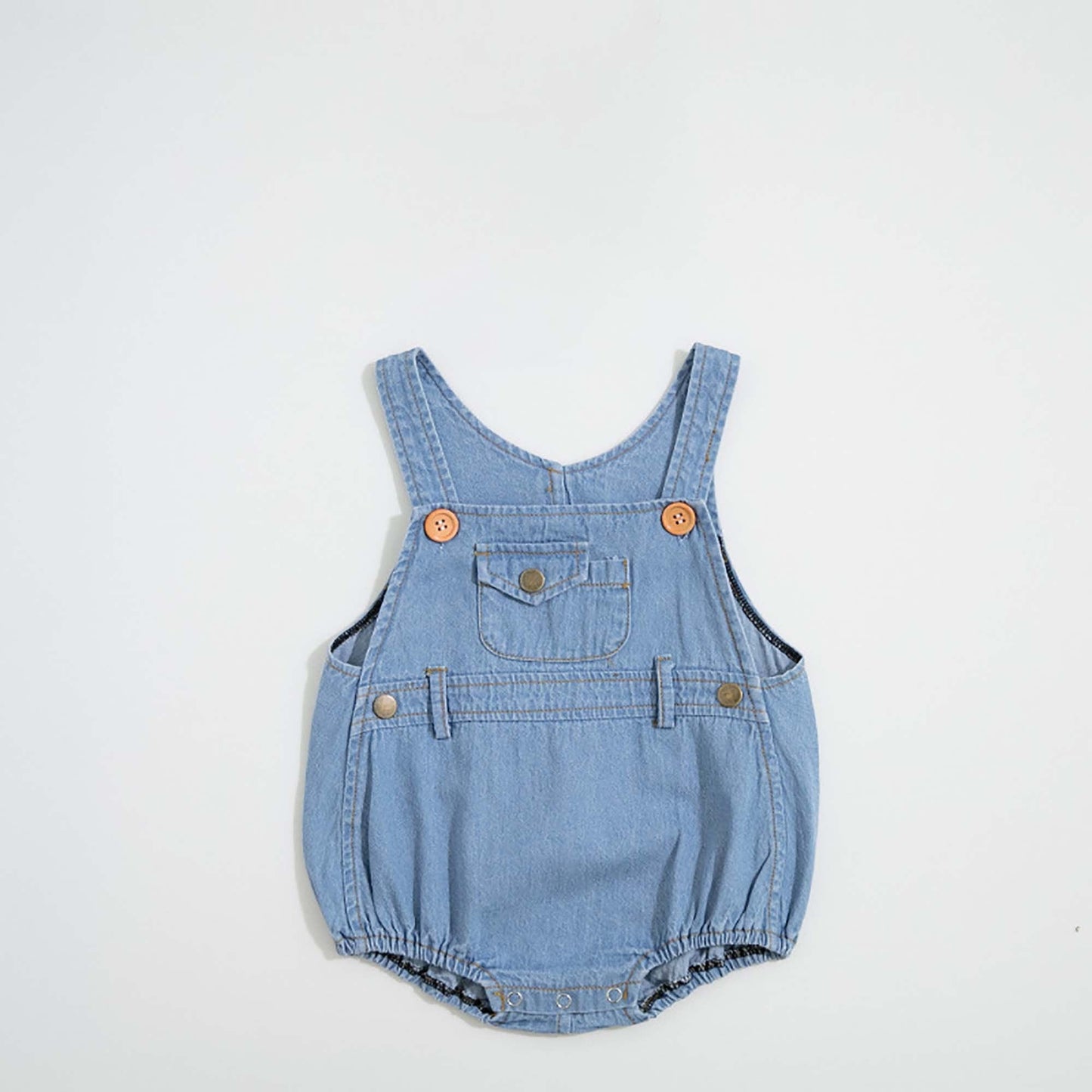 Denim Overalls with Personalization