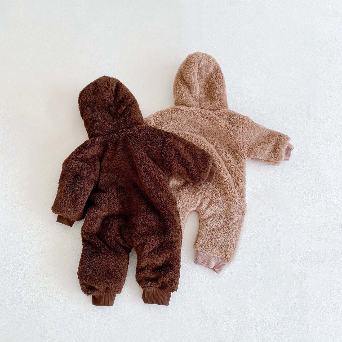 Personalized Teddy Coats- Tan/Brown