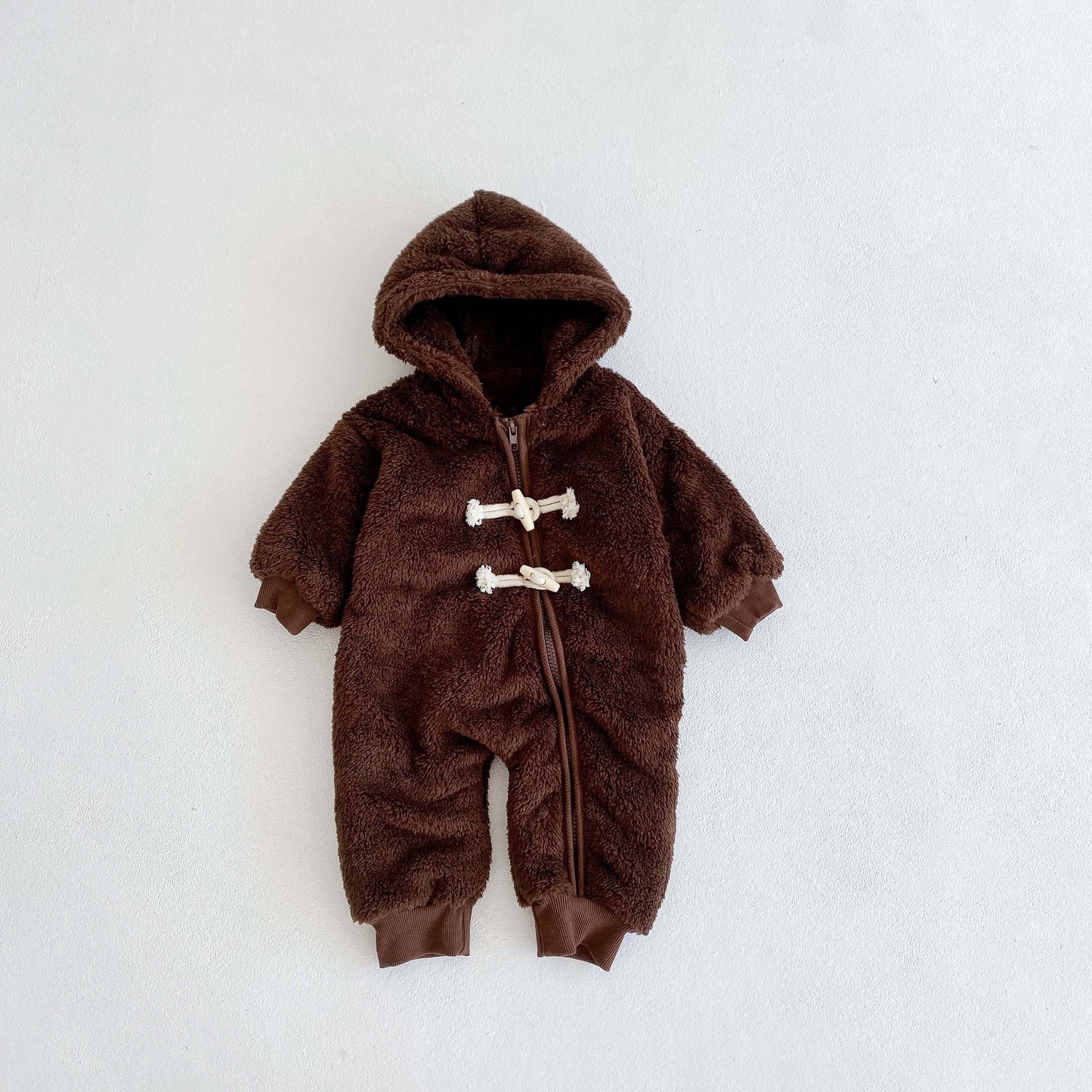 Personalized Teddy Coats- Tan/Brown