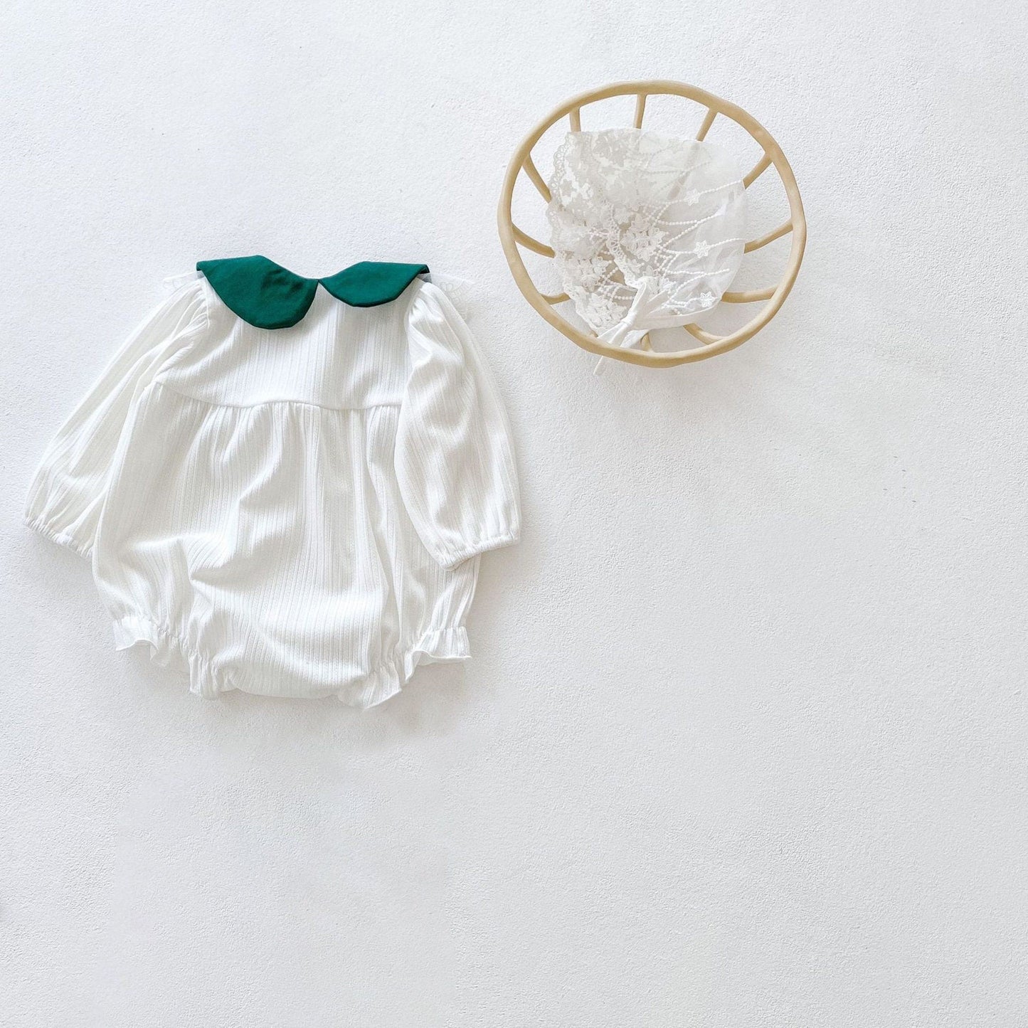 Peter Pan Collar Romper