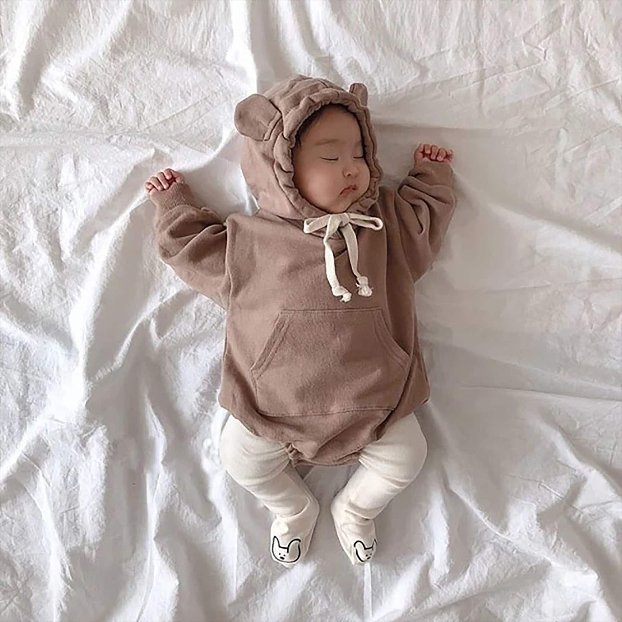 Brown hoodie toddler best sale