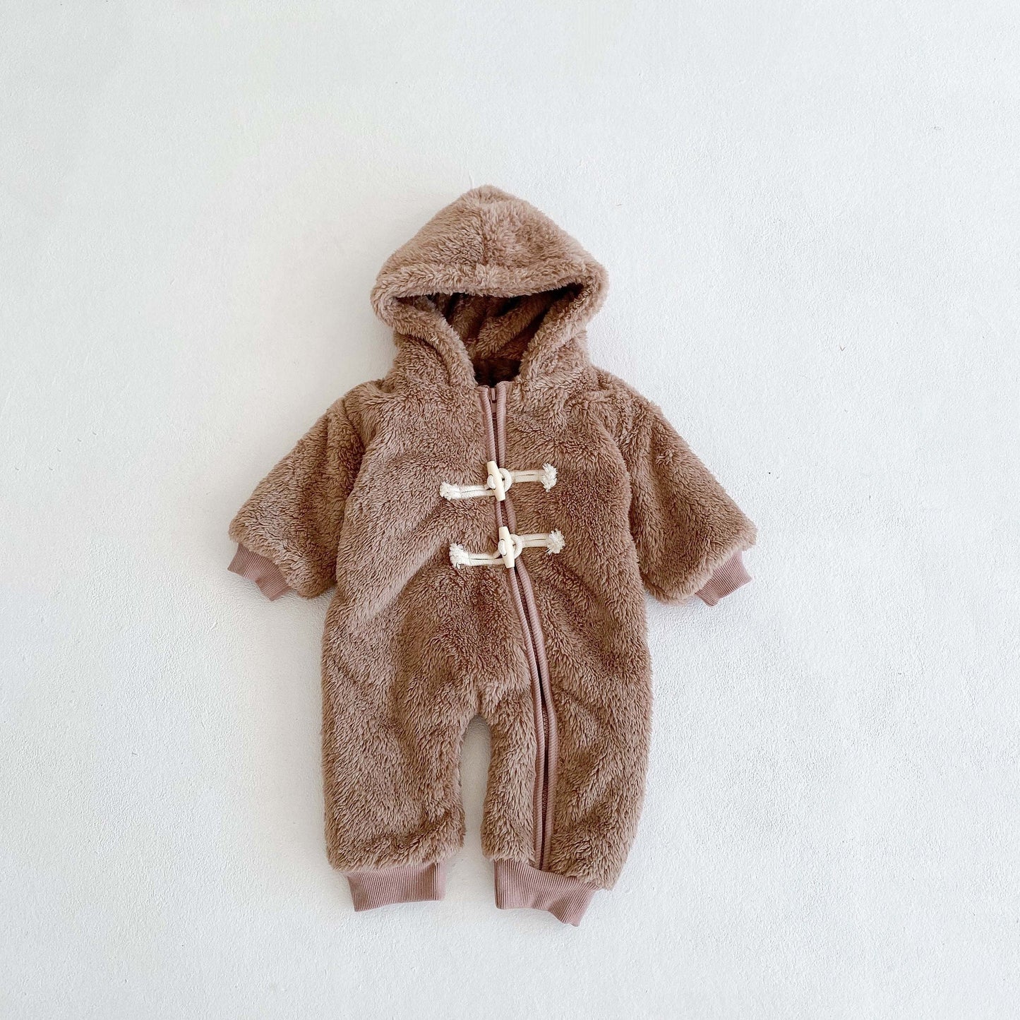 Personalized Teddy Coats- Tan/Brown