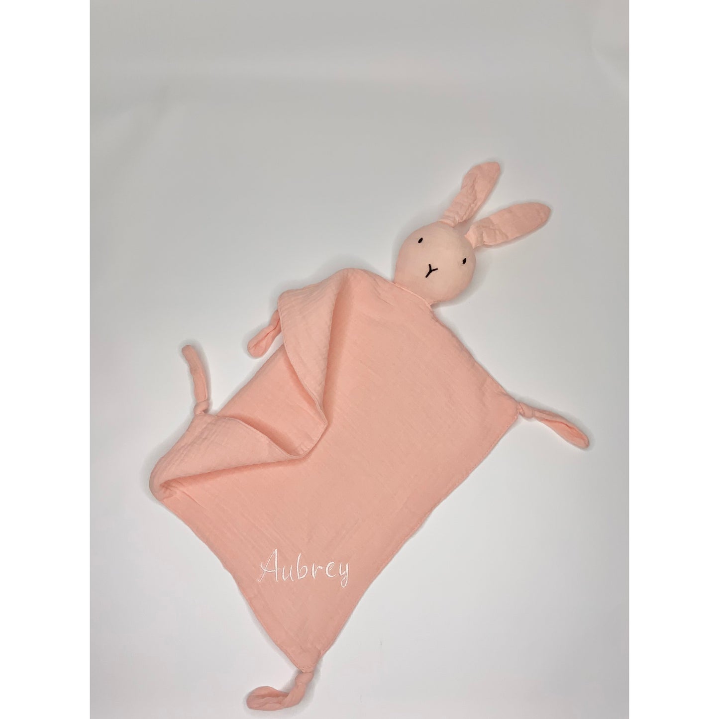 Lovey Bunny Blanket- Personalized Embroidered Name